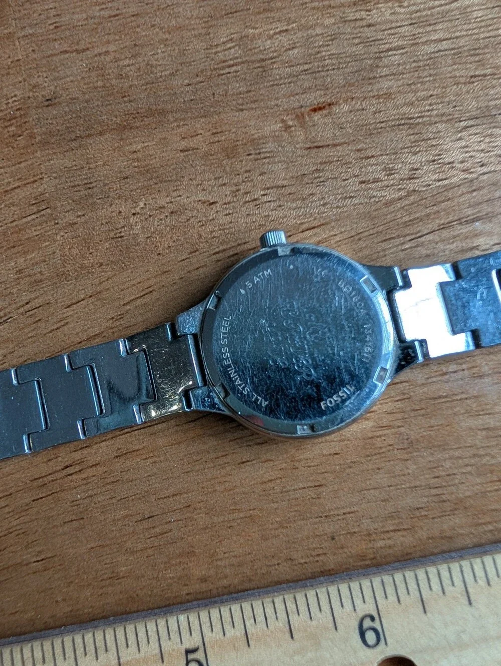 Fossil BQ1604 Spectacle Rhinestone Silver Tone Women's Stainless Steel Watch